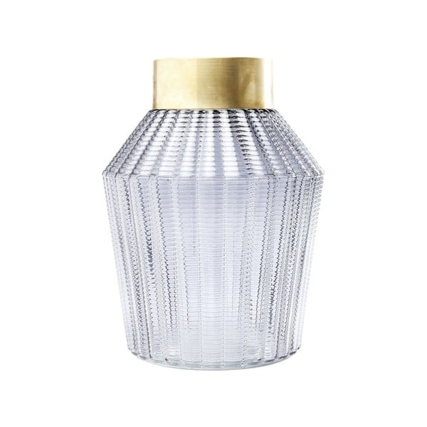 Svetlosivá váza Kare Design Barfly Grey, 30 cm