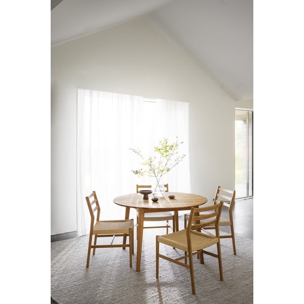 Jedálenská stolička v prírodnej farbe v súprave 2 ks Harlan – Rowico-image-2