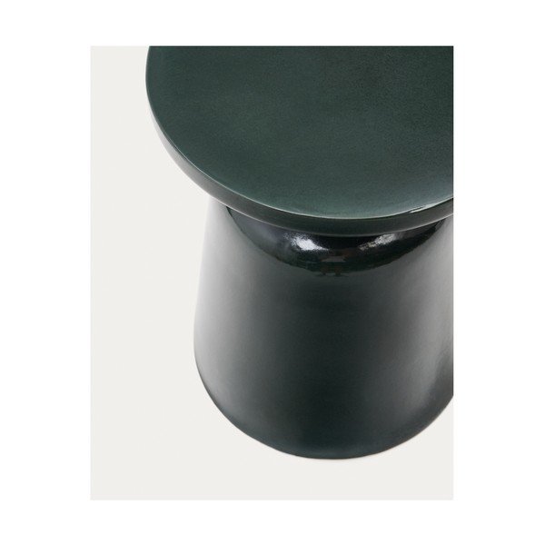 Keramický okrúhly záhradný odkladací stolík ø 41 cm Mesquida – Kave Home-image-4