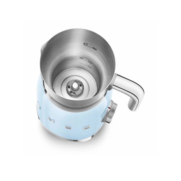 Svetlomodrý elektrický šľahač mlieka 50's Retro Style – SMEG-image-2