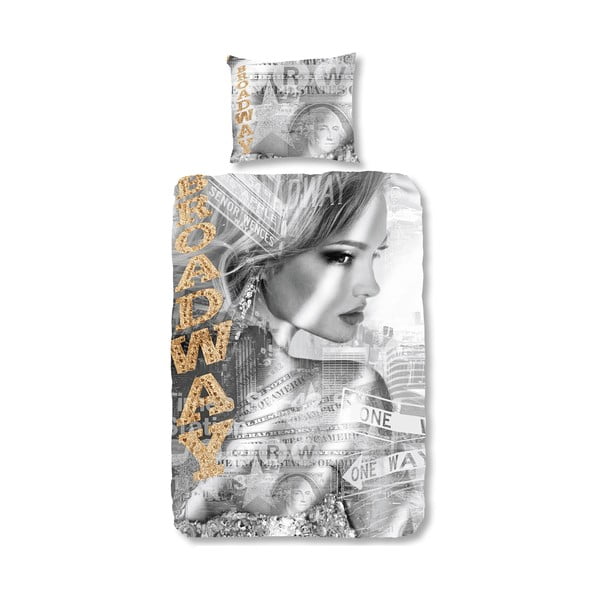 Bavlnené obliečky Muller Textiels Broadway Girl, 135 × 200 cm