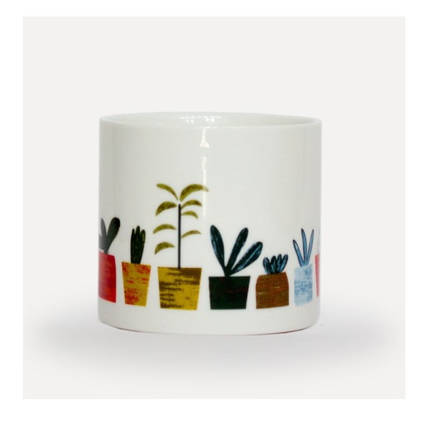 Kvetináč z porcelánu U Studio Design Little Plants, ø 8 cm