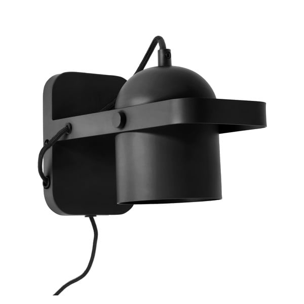 Čierne nástenné svietidlo Nesvik – Villa Collection-image-3