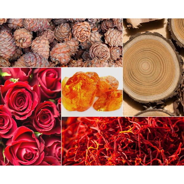 Tyčinkový difuzér Privé Home Safran - Ambre Noir, 120 ml-image-1