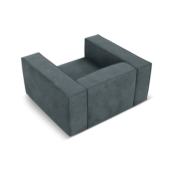 Kreslo v petrolejovej/sivej farbe Madame - Windsor & Co Sofas-image-4