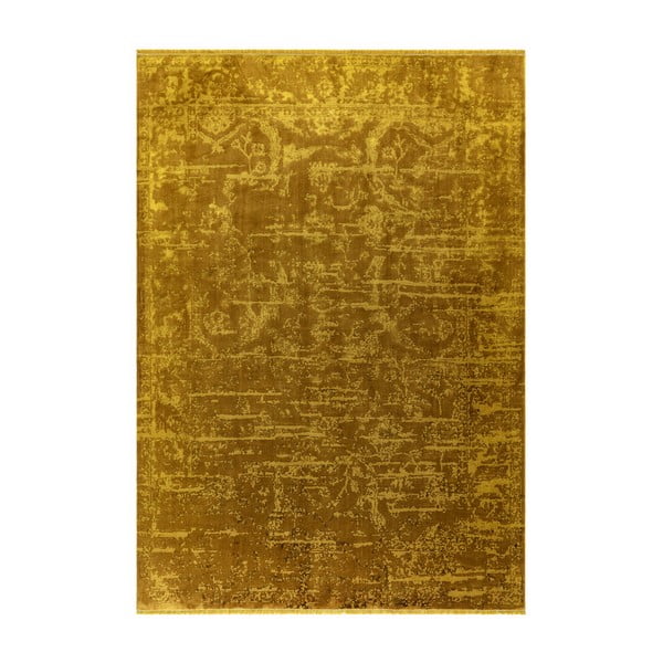 Žltý koberec Asiatic Carpets Abstract, 200 x 290 cm