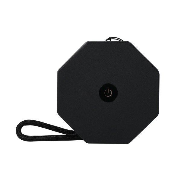 Biela/čierna prenosná svetelná dekorácia na USB ø 8 cm Twist – Gingko