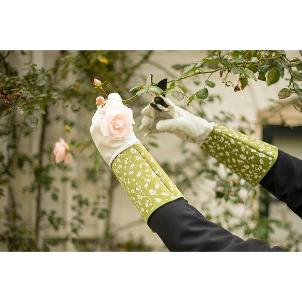 Záhradné rukavice s predĺženou ochranou predlaktia Esschert Design, veľ. M-image-1