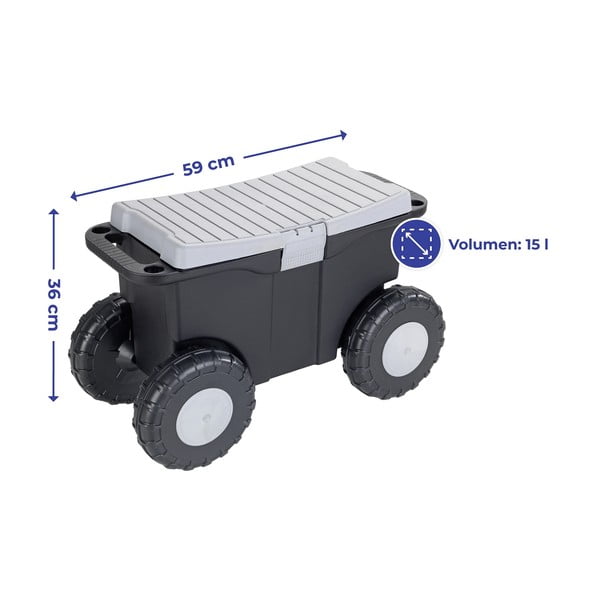Záhradný box na kolieskach - Maximex-image-4