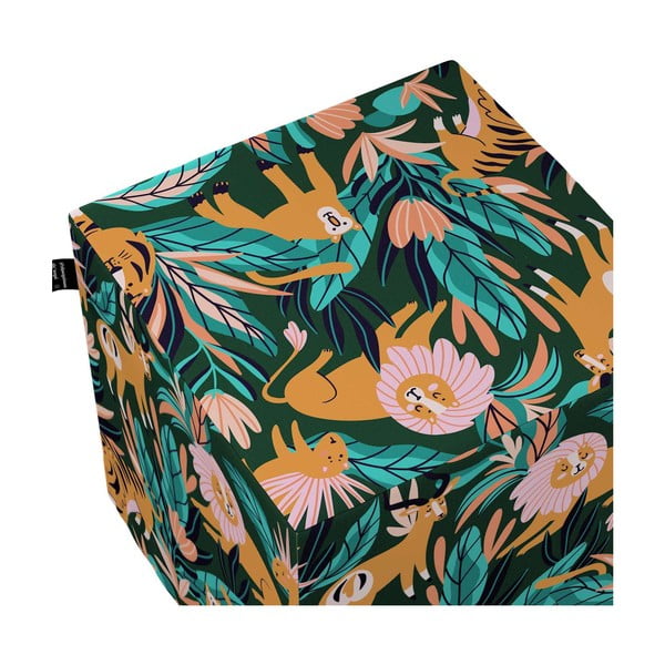 Detský puf Magic - Yellow Tipi-image-1