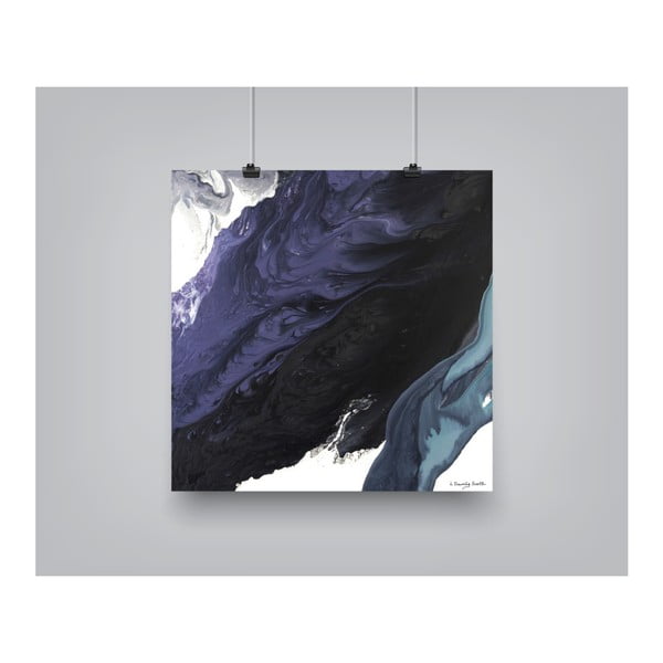 Plagát Americanflat Purple Rain, 40 x 40 cm