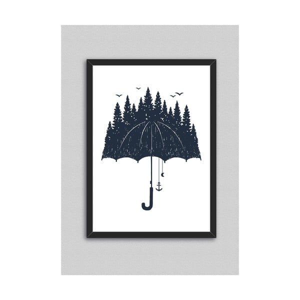 Obraz North Carolina Scandinavian Home Decors Rain, 33 × 43 cm