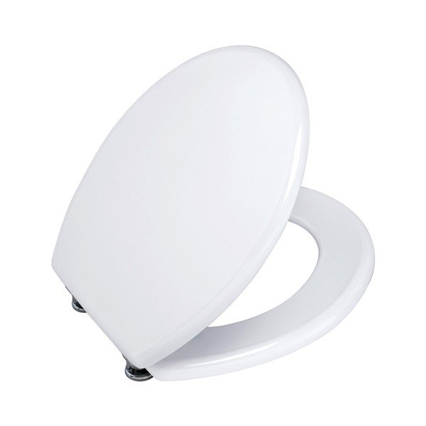 Biele WC sedadlo Wenko Prima, 41 x 38 cm-image-2