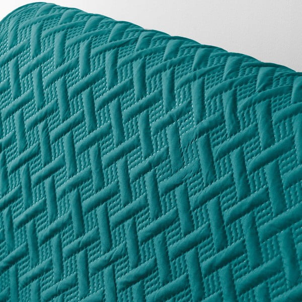 Tyrkysovomodrý 2-miestny ochranný poťah na pohovku Lounge – douceur d'intérieur-image-1