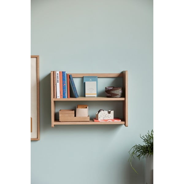 Poschodová polica v dekore duba v prírodnej farbe 60 cm Nomad – Hübsch-image-2
