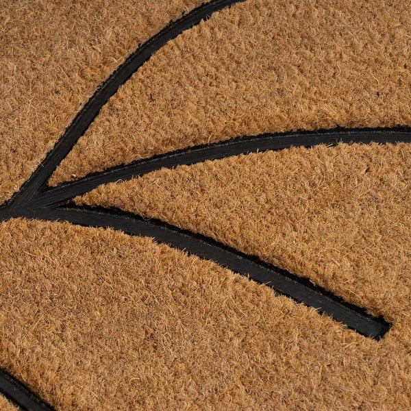 Rohožka z kokosového vlákna 45x75 cm Leaf – Casa Selección-image-1