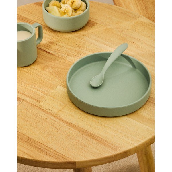 Silikónová detská jedálenská súprava 2 ks Lili – Kave Home-image-2