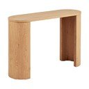 Konzolový stolík v dekore duba v prírodnej farbe 38x114 cm Bibione – House Nordic