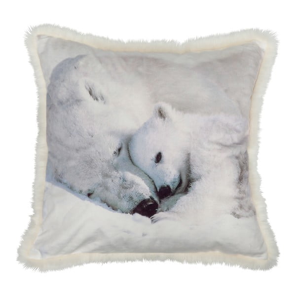 Vankúš White Bear, 45x45 cm