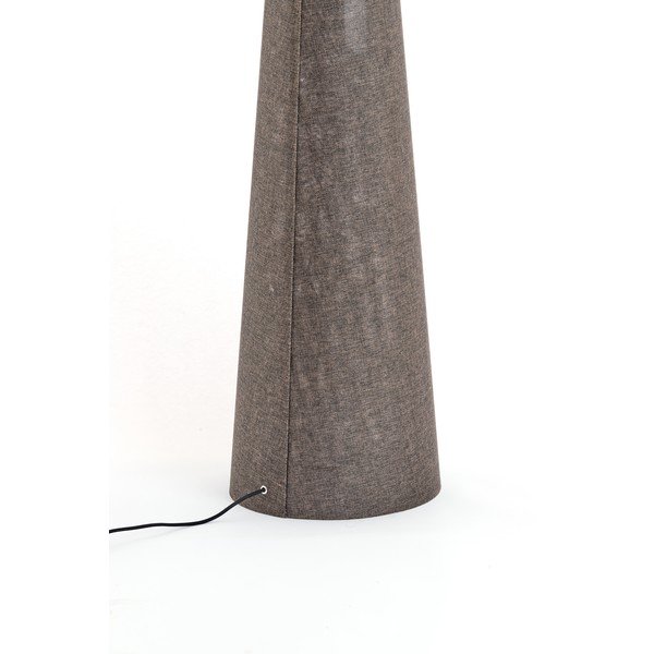 Hnedá stojacia lampa s textilným tienidlom (výška  180 cm) Micky – Light & Living-image-4