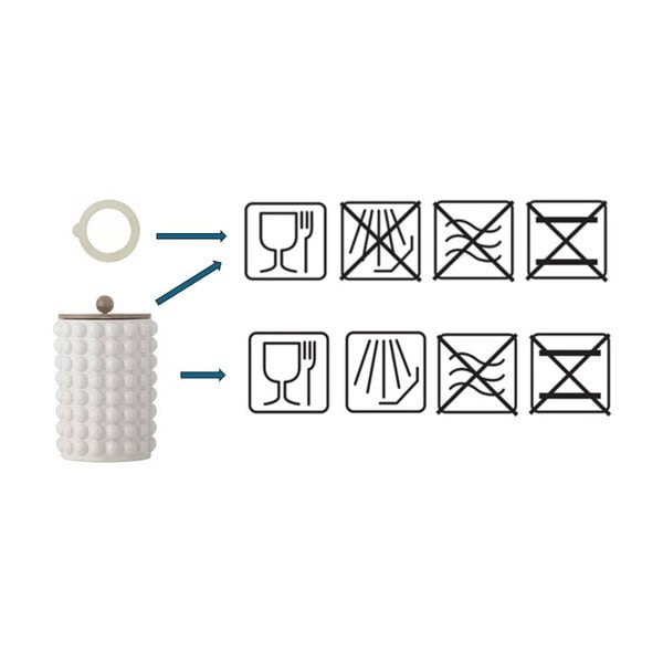 Dóza na sušienky z kameniny Madge – Bloomingville-image-4