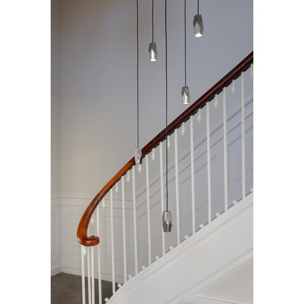 Čierne závesné svietidlo Rosette mini – UMAGE-image-4