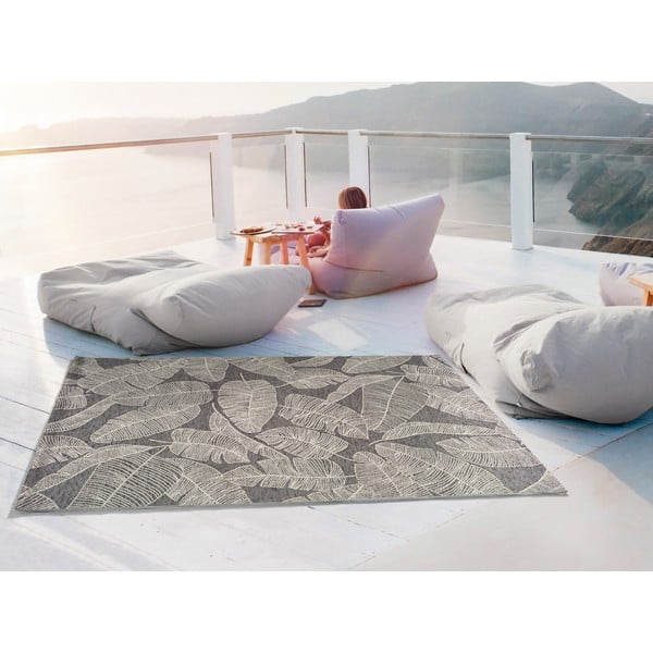 Sivý vonkajší koberec Universal Norberg, 120 x 170 cm-image-1