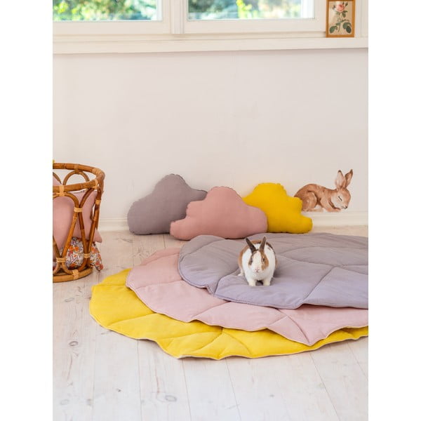 Žltá detská deka na hranie Honey - Moi Mili-image-3