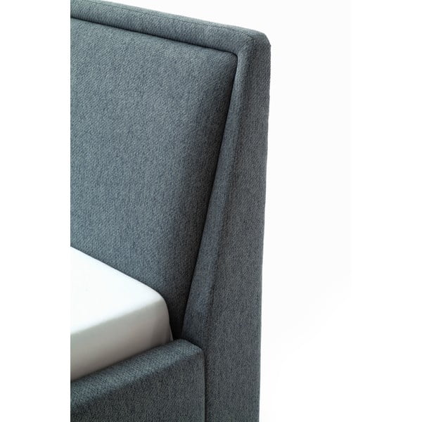 Zelená/modrá čalúnená dvojlôžková posteľ bez roštu 180x200 cm Frieda – Meise Möbel-image-4