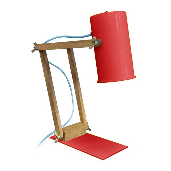 Červená stolová lampa Red Cartel Baltic