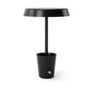 Matne čierna LED stolová lampa (výška  31 cm) Cup – Umbra