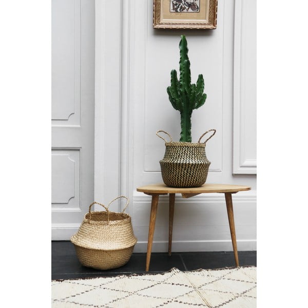 Úložný košík z morskej trávy Compactor Zic Zac, ⌀ 27 cm-image-1