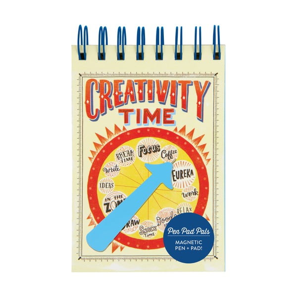 Zápisník s perom Chronicle Books Creativity Time