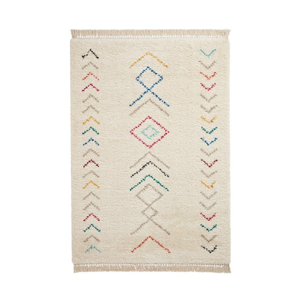 Krémovobiely koberec 200x290 cm Boho – Think Rugs