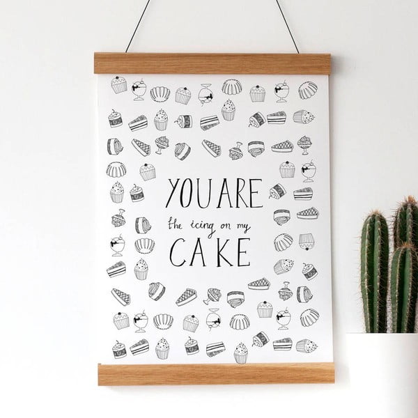 Plagát Icing On Cake, 30x40 cm