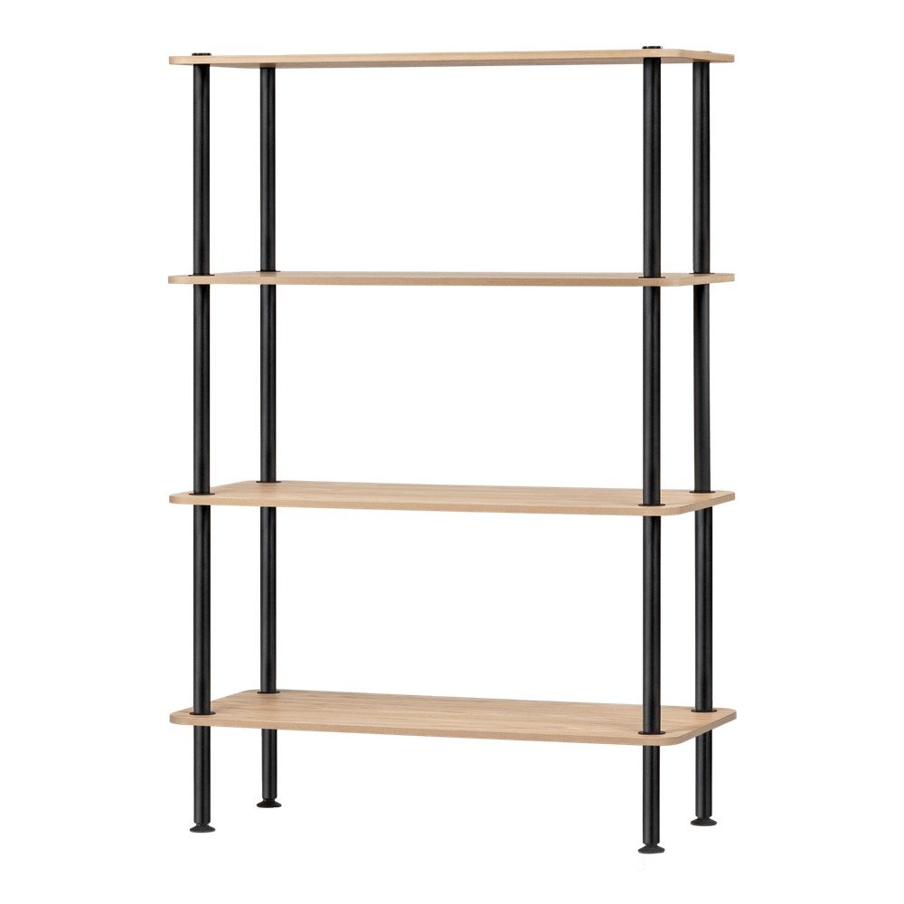 E-shop Regál v dekore duba v prírodnej farbe 80x127x35 cm Teidi – noo.ma