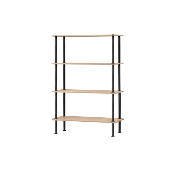 Regál v dekore duba v prírodnej farbe 80x127x35 cm Teidi – noo.ma