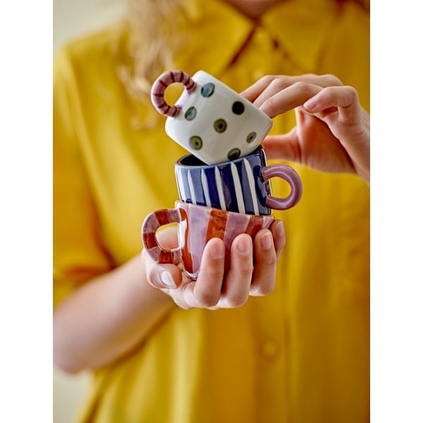 Zelená šálka na espresso z kameniny 115 ml Nini – Bloomingville-image-2