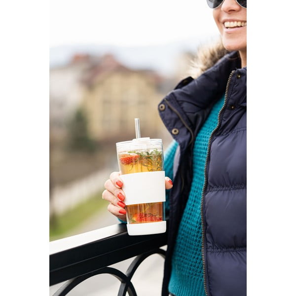 Biely termo hrnček 600 ml Fuori – Vialli Design-image-4