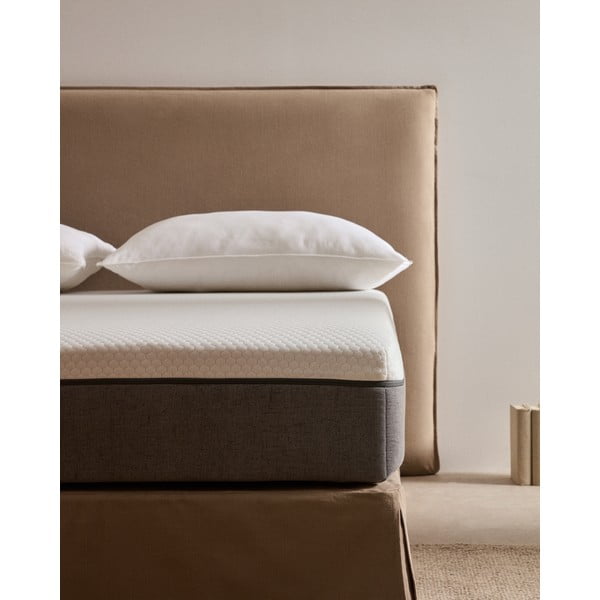 Stredne tvrdý penový matrac 90x190 cm Eva – Kave Home-image-1