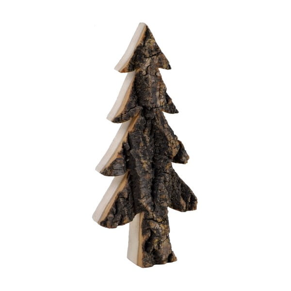 Drevená dekorácia v tvare stromčeka Ego Dekor Bark, výška 29,5 cm