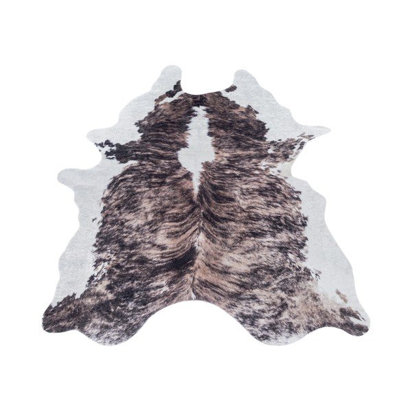 Tmavohnedá syntetická koža 100x135 cm Etosha – Ayyildiz Carpets-image-3