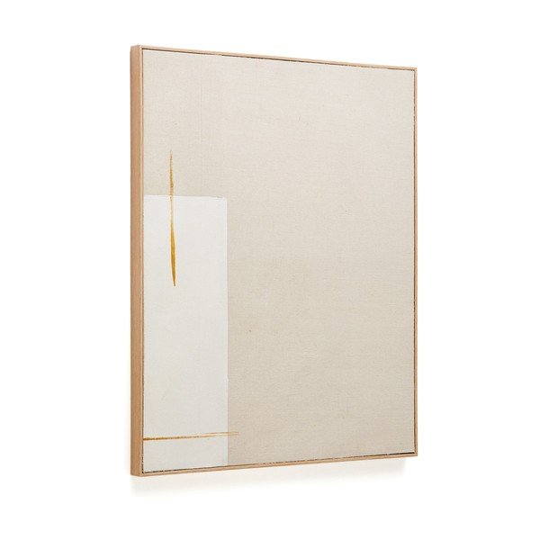 Ručne maľovaný obraz s rámom/na plátne 80x100 cm Salin – Kave Home