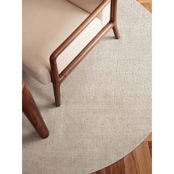 Krémový ručne tkaný vlnený okrúhly koberec ø 160 cm Greenwich – Ted Baker-image-4