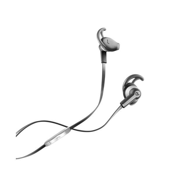 Športové slúchadlá CellularLine WASP s mikrofónom, čierne-image-1