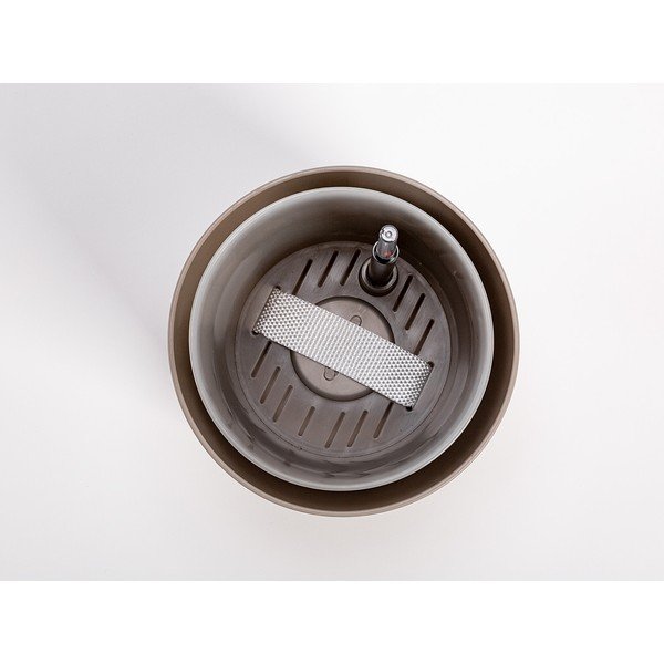 Béžový samozavlažovací kvetináč Plastia Tolita, ø 16 cm-image-1