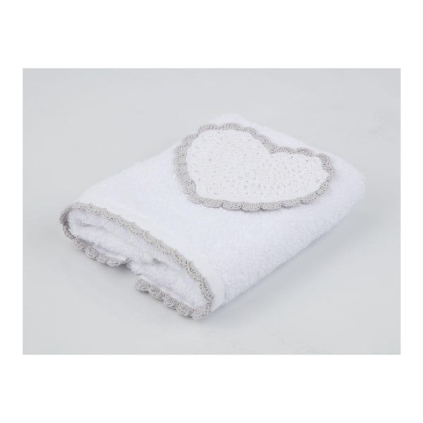 Uterák z čistej bavlny s motívom srdca Madame Coco, 30 × 46