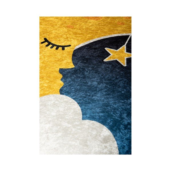 Detský koberec Moon, ⌀ 140 cm-image-2