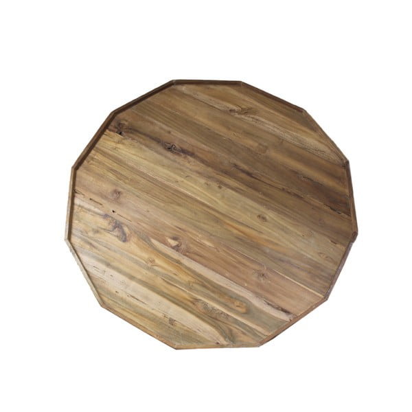 Konferenčný stolík z teakového dreva HSM Collection Diamond, Ø 90 cm-image-4