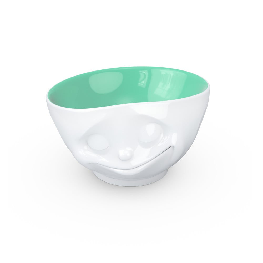 Bielo-nefritová porcelánová šťastná miska 58products